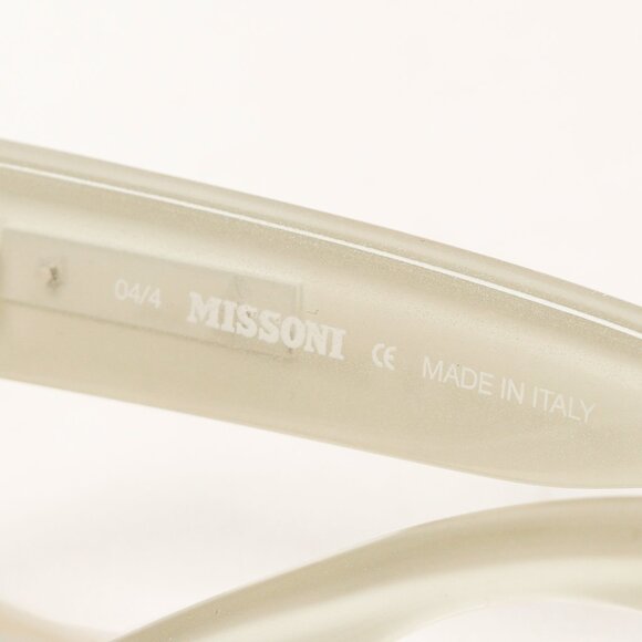 Missoni MI52003 Grey Oversized Rectangular Sunglasses - Picture 8 of 8